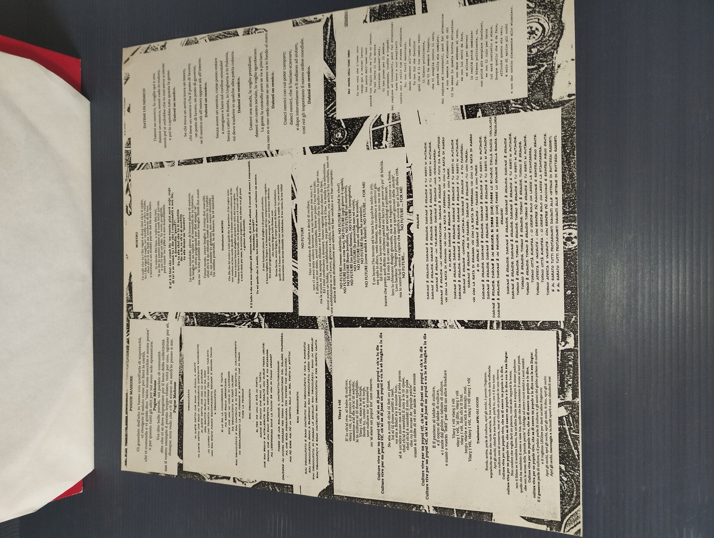 Silence" Anathema Sonic Truz
33 rpm LP
Self-produced in 1994