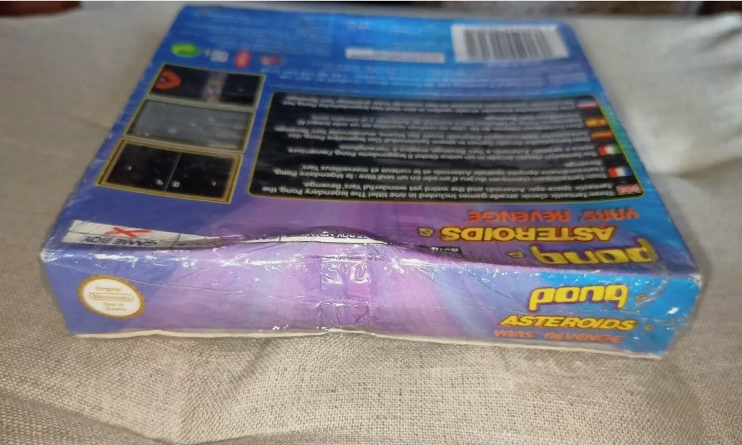 Videogioco 3 in 1 Pong, Asteroids, Yars'Revenge Game Boy Advance