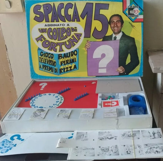 Gioco da tavolo Spacca 15 della Clementoni, originale anni 70