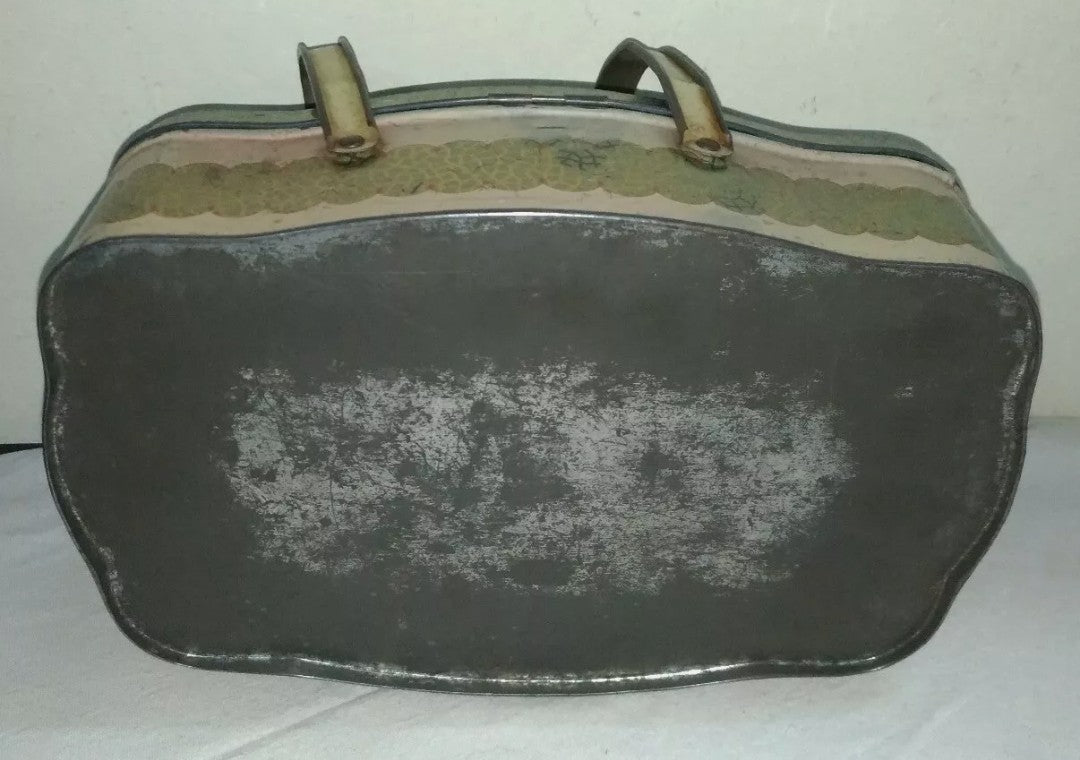 Scatola latta porta pranzo Pagani Lecco, originale anni 50-60