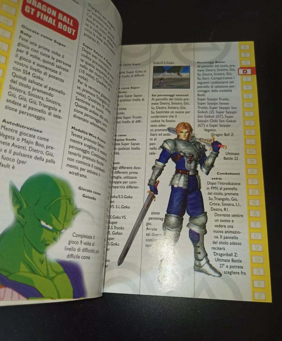 Il Libro Dei Codici per Playstation 1 dalla A alla Z