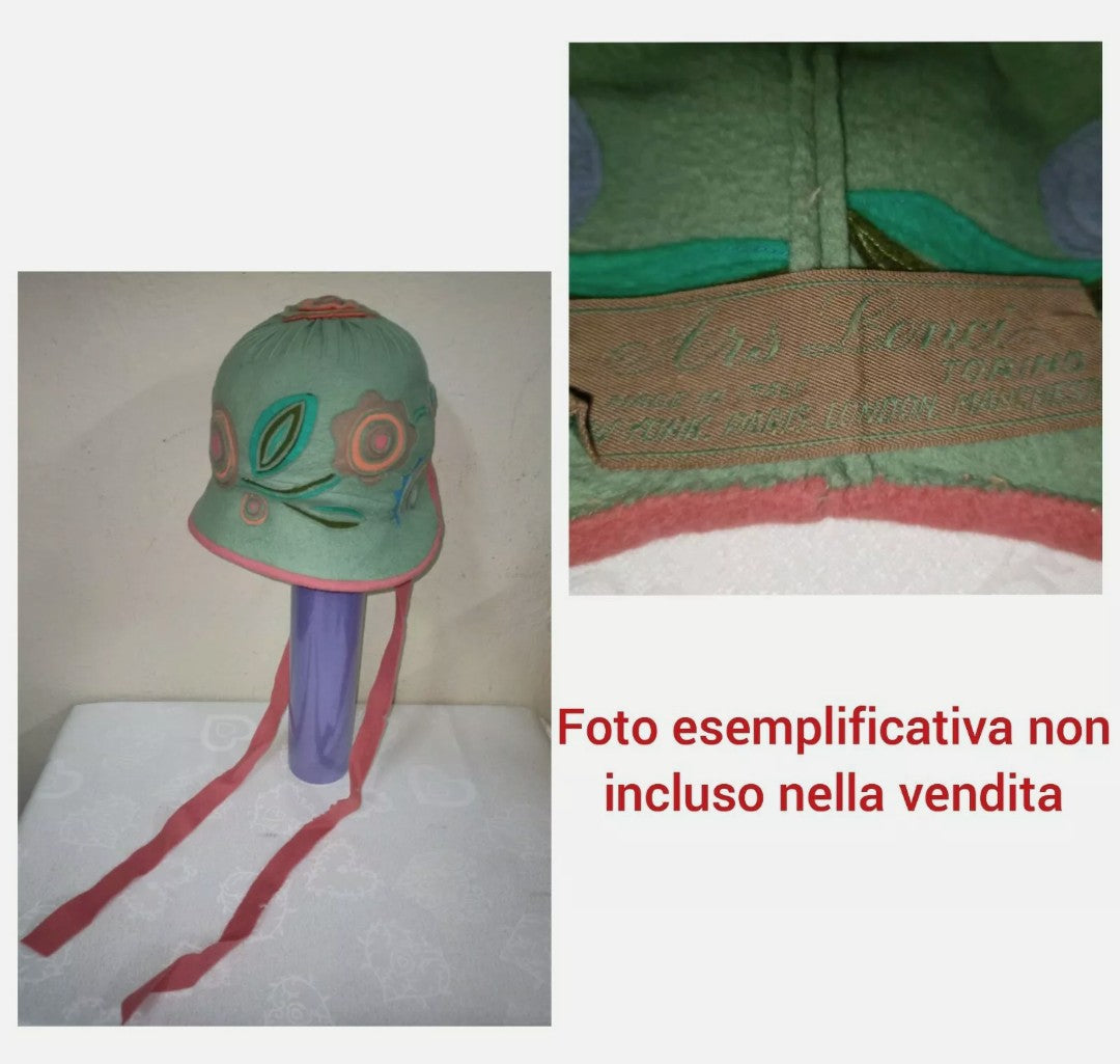 Lenci vestito in panno per bambina, originale anni 20