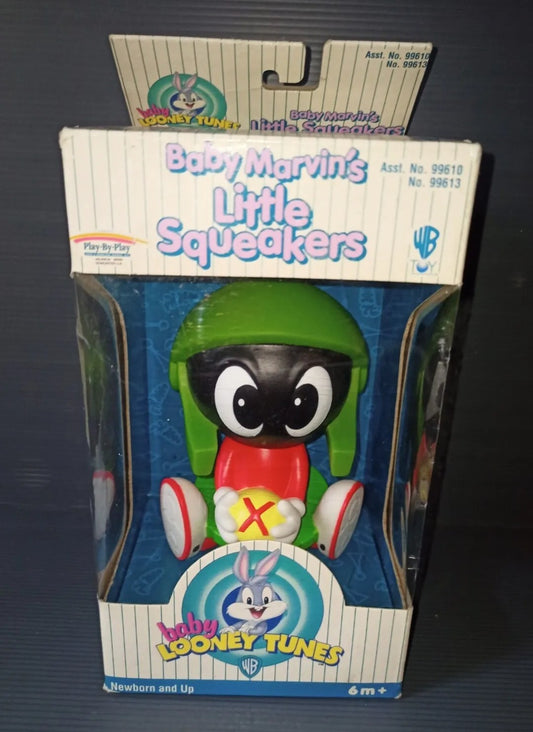 Figura pupazzo in vinile Baby Marvin's Baby Looney Tunes, Originale anni 90