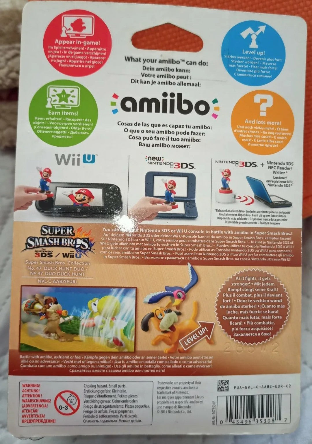 Amiibo for Nintendo Wii Duo Duck Hunt n. 47 of the Super Smash Bros. Collection series