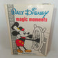 Libro Walt Disney Magic Moments prima edizione 1973