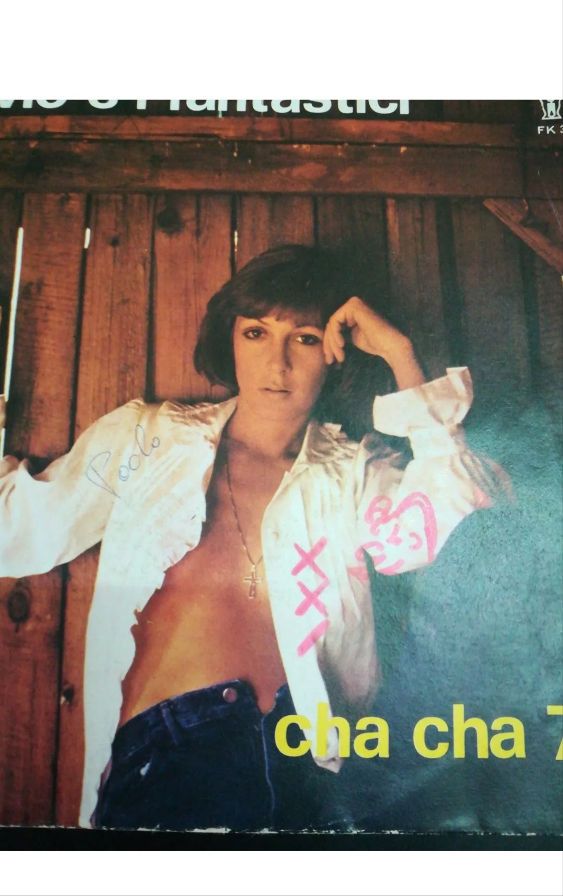 45 rpm "Cha Cha 76 / Put Music in Jeans" Silvio EI Fantastici
