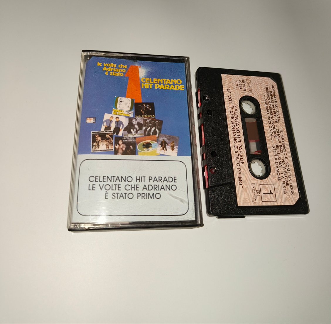 Celentano Hit Parade Le Volte Che Adriano È Stato Primo Musicassetta, LEGGI