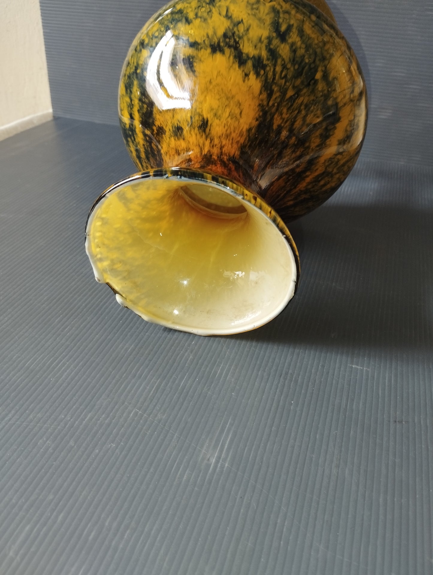 Antique glass vase