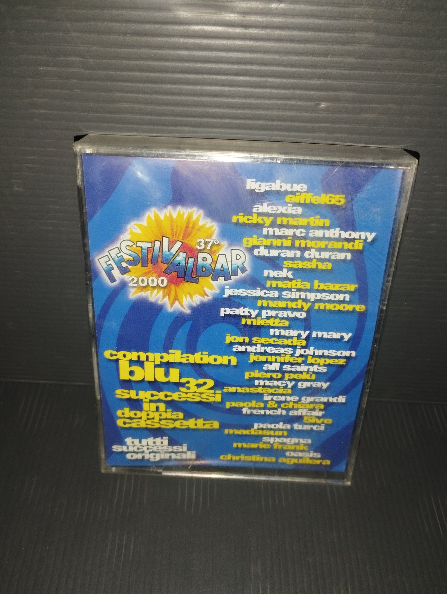 37th Festivalbar 2000 Blue compilation 2 cassettes