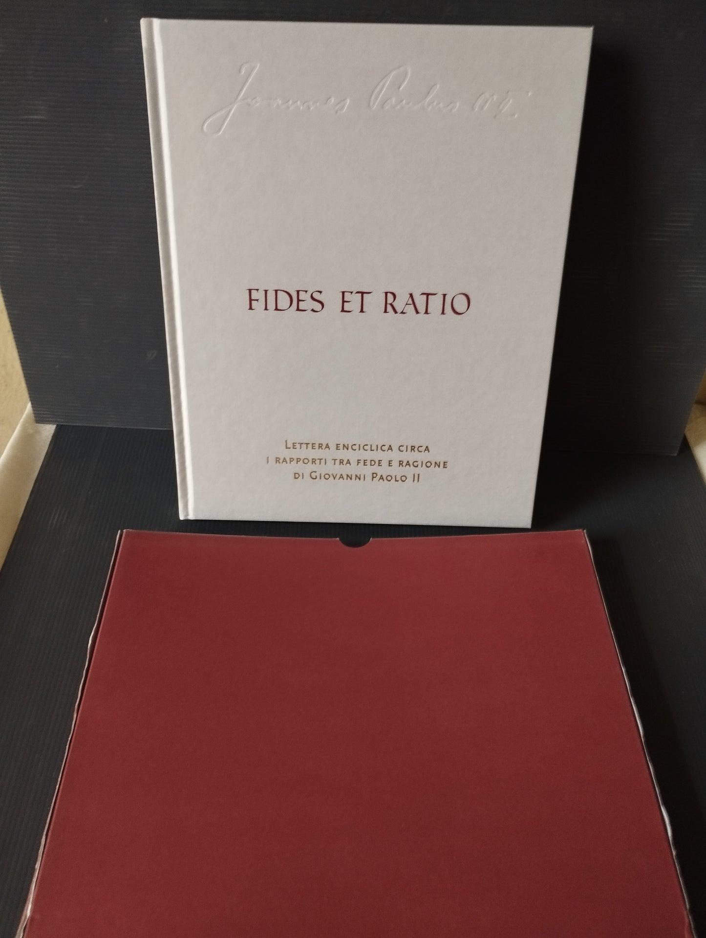 Libro Fides Et Ratio Giovanni Paolo II Ediz.Speciale Fuori Commercio