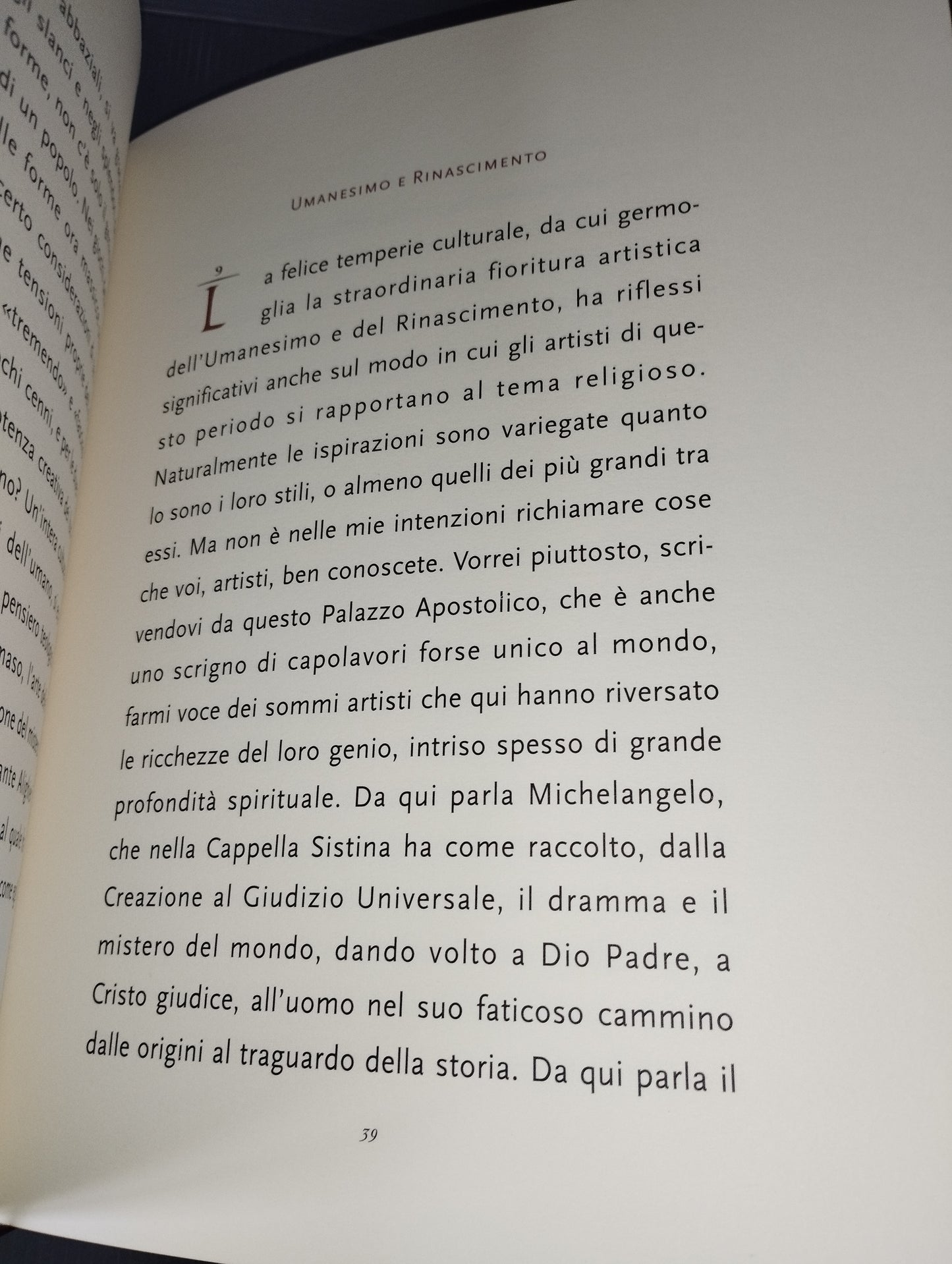 Lettera Agli Artisti Giovanni Paolo II Ediz.Speciale Fuori Commercio