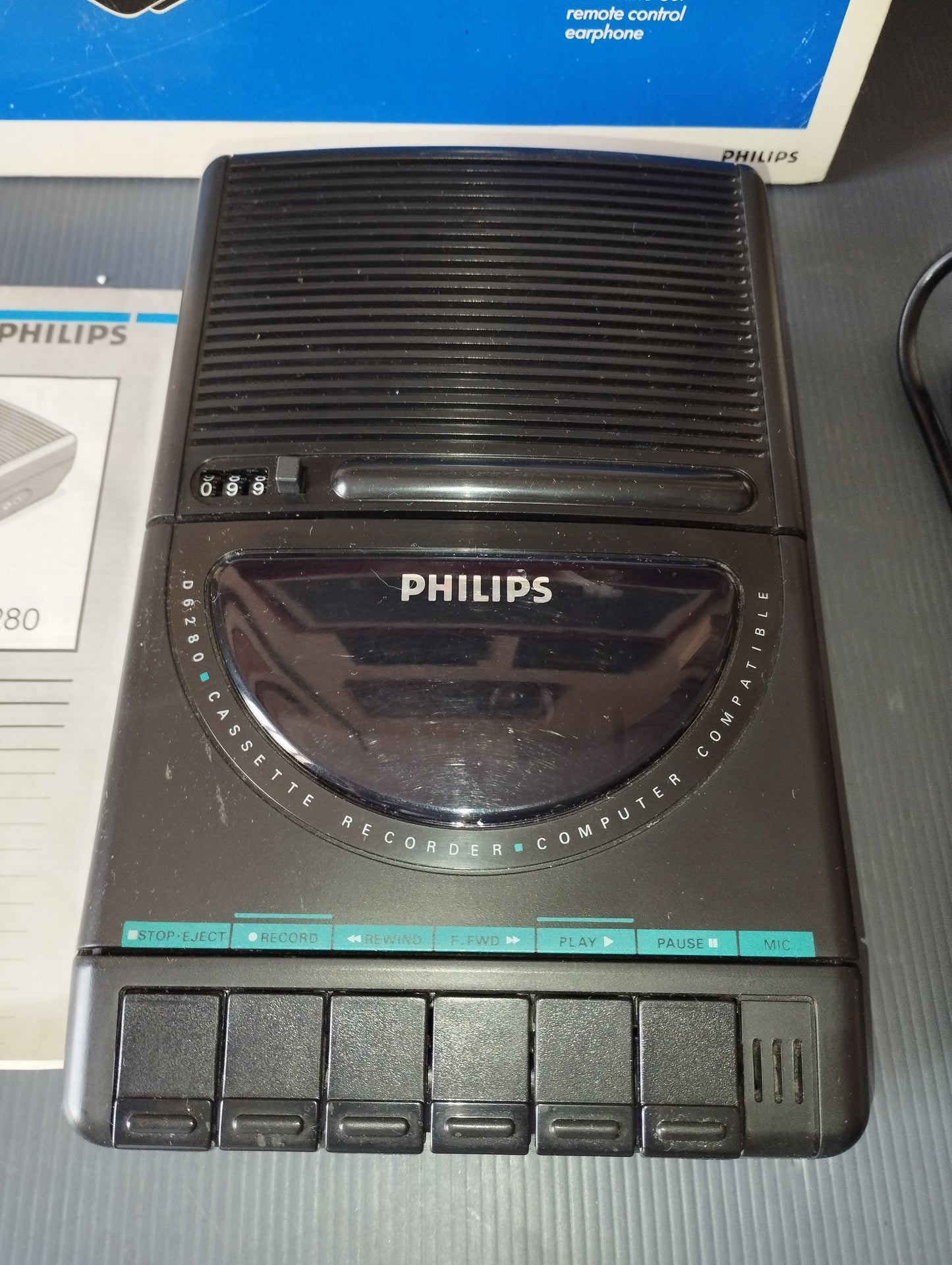 Philips Cassette Recorder D 6280