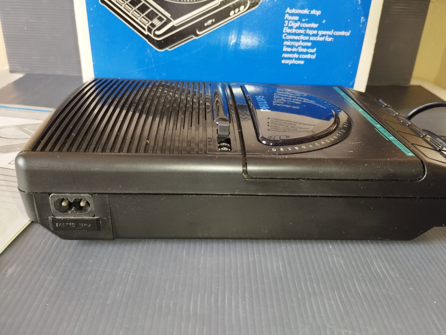 Philips Cassette Recorder D 6280