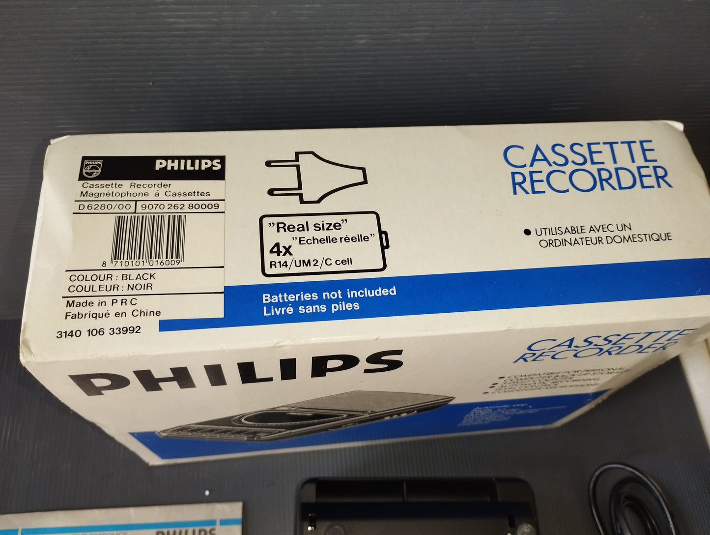 Philips Cassette Recorder D 6280