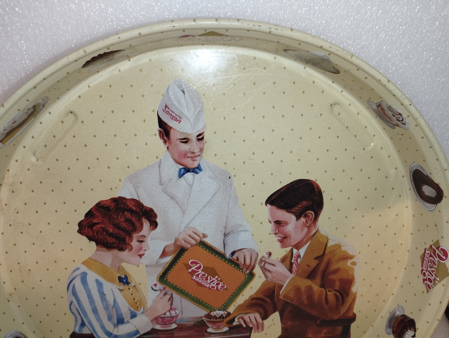 Sanson Advertising Tray

 In tin