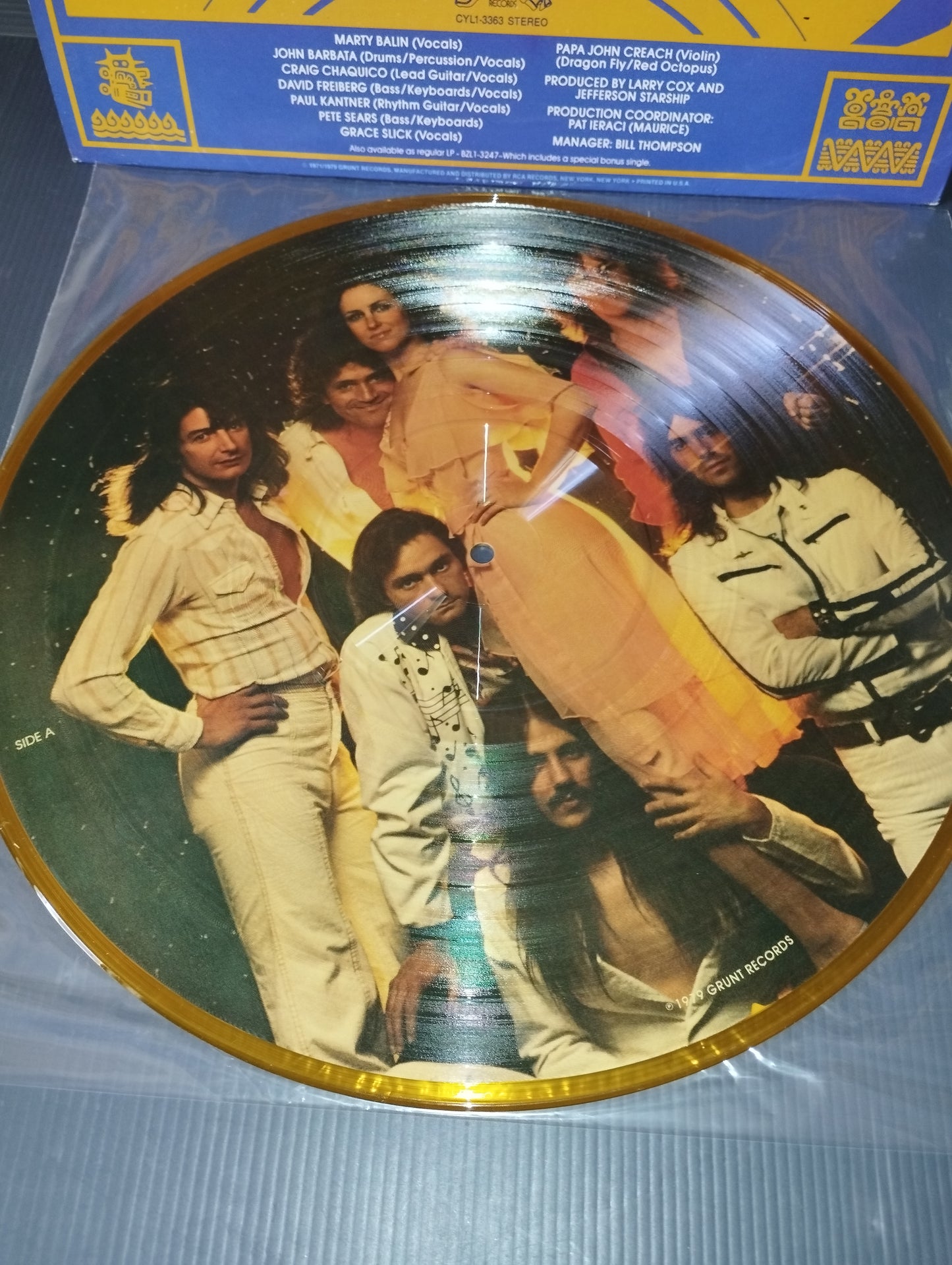 Gold Jefferson Starship

Picture disc limited edition