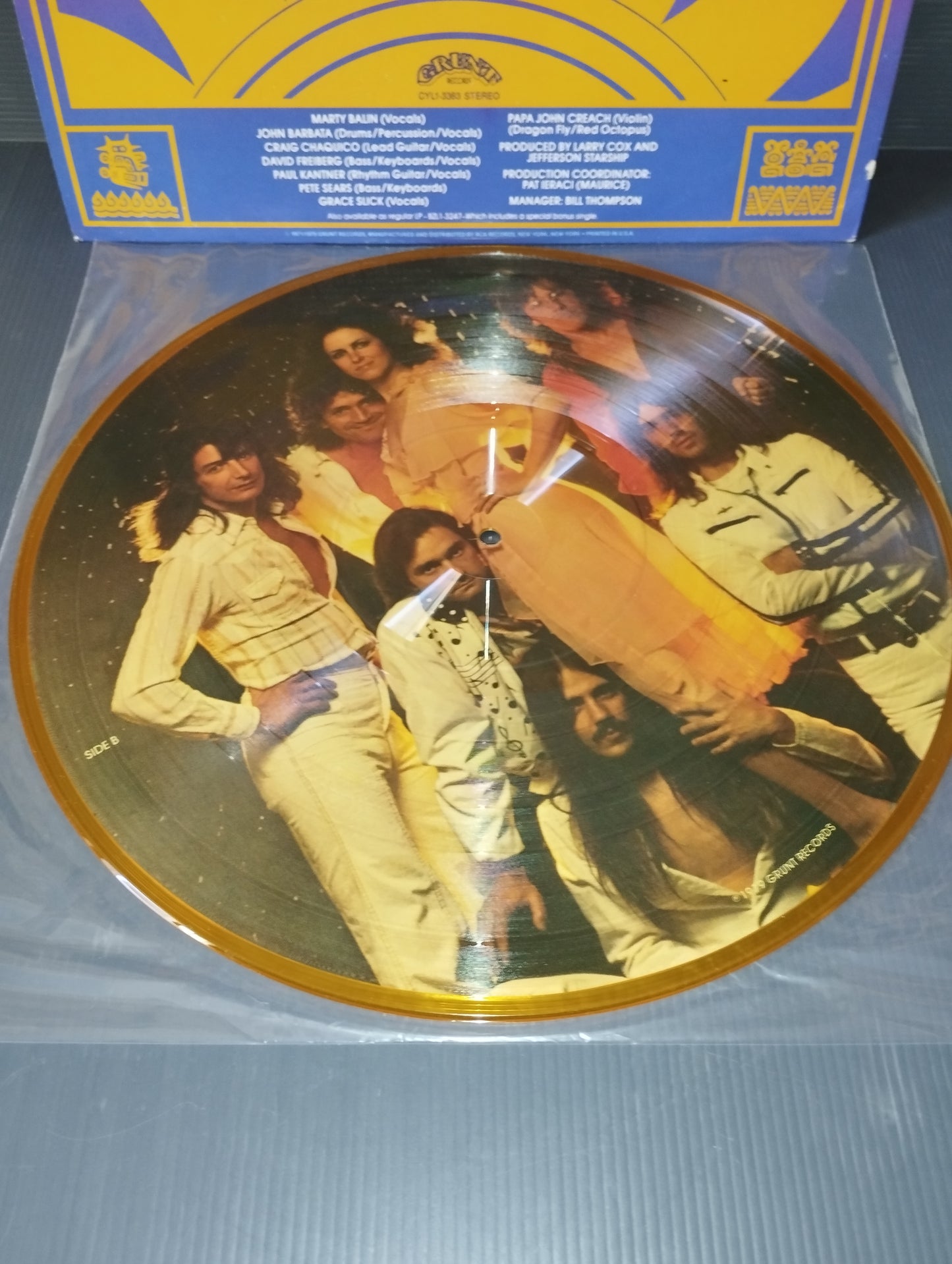 Gold Jefferson Starship

Picture disc limited edition