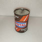 Total Super HD Engine Oil Can
 1/2 Liter
 SAE 20W/20
 70's