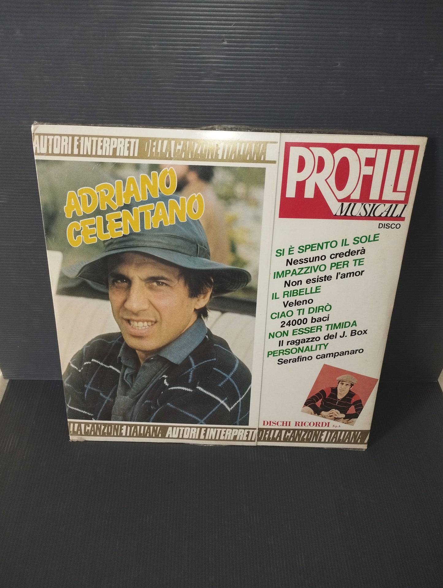 Adriano Celentano Musical profiles 33 rpm lp