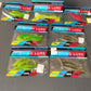 Lot of 7 packs of silicone fishing bait