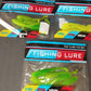 Lot of 7 packs of silicone fishing bait