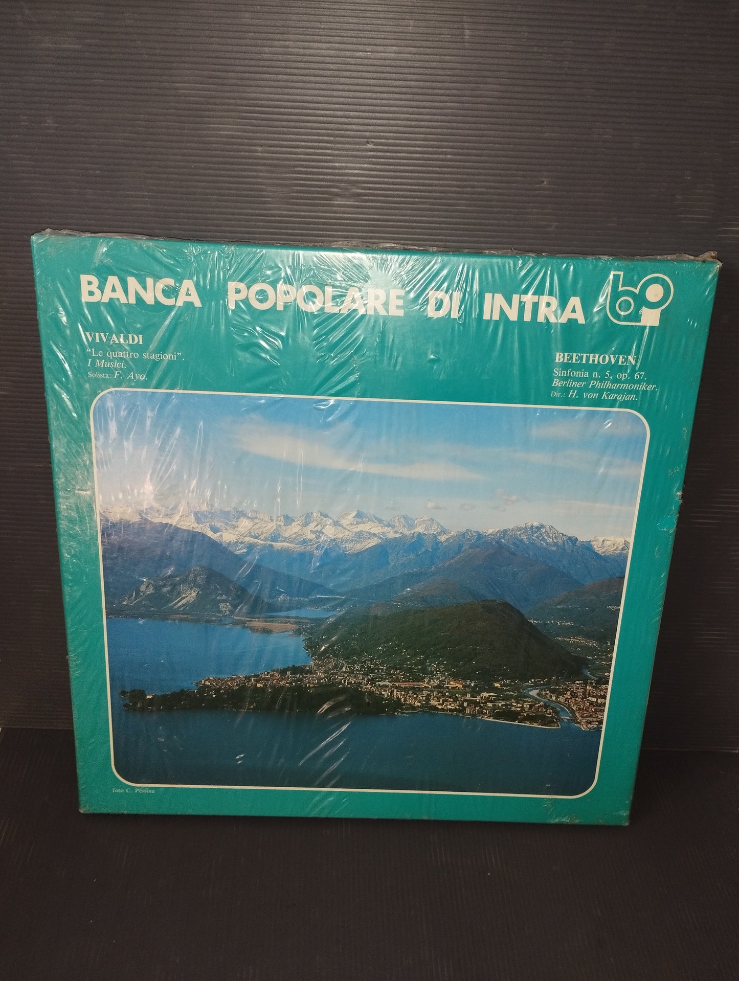 Cofanetto Vivaldi/Beethoven Banca Popolare Intra 2 Lp 33 Giri