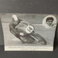 Lot of 5 antique photographs of motorcyclists