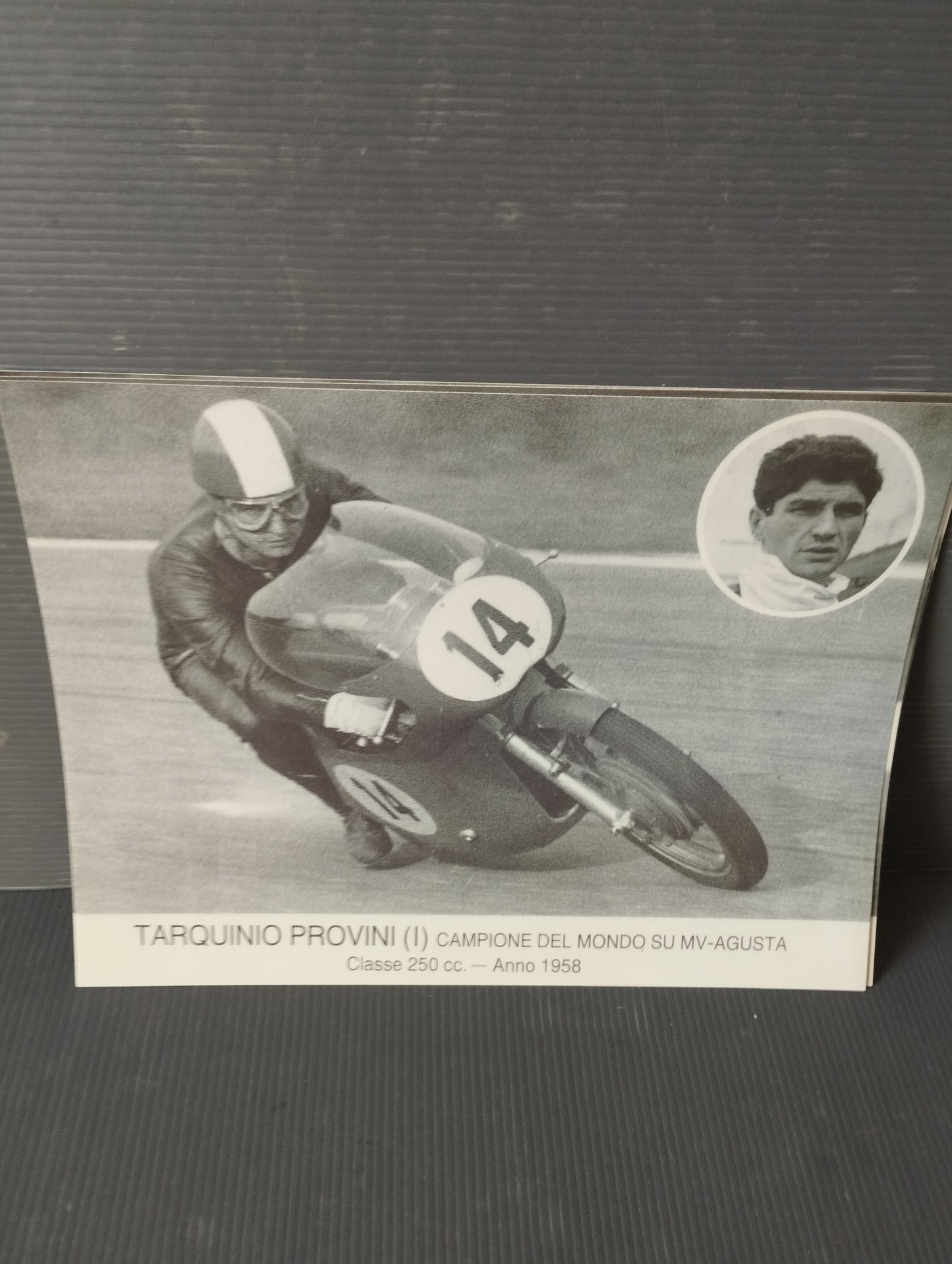 Lot of 5 antique photographs of motorcyclists