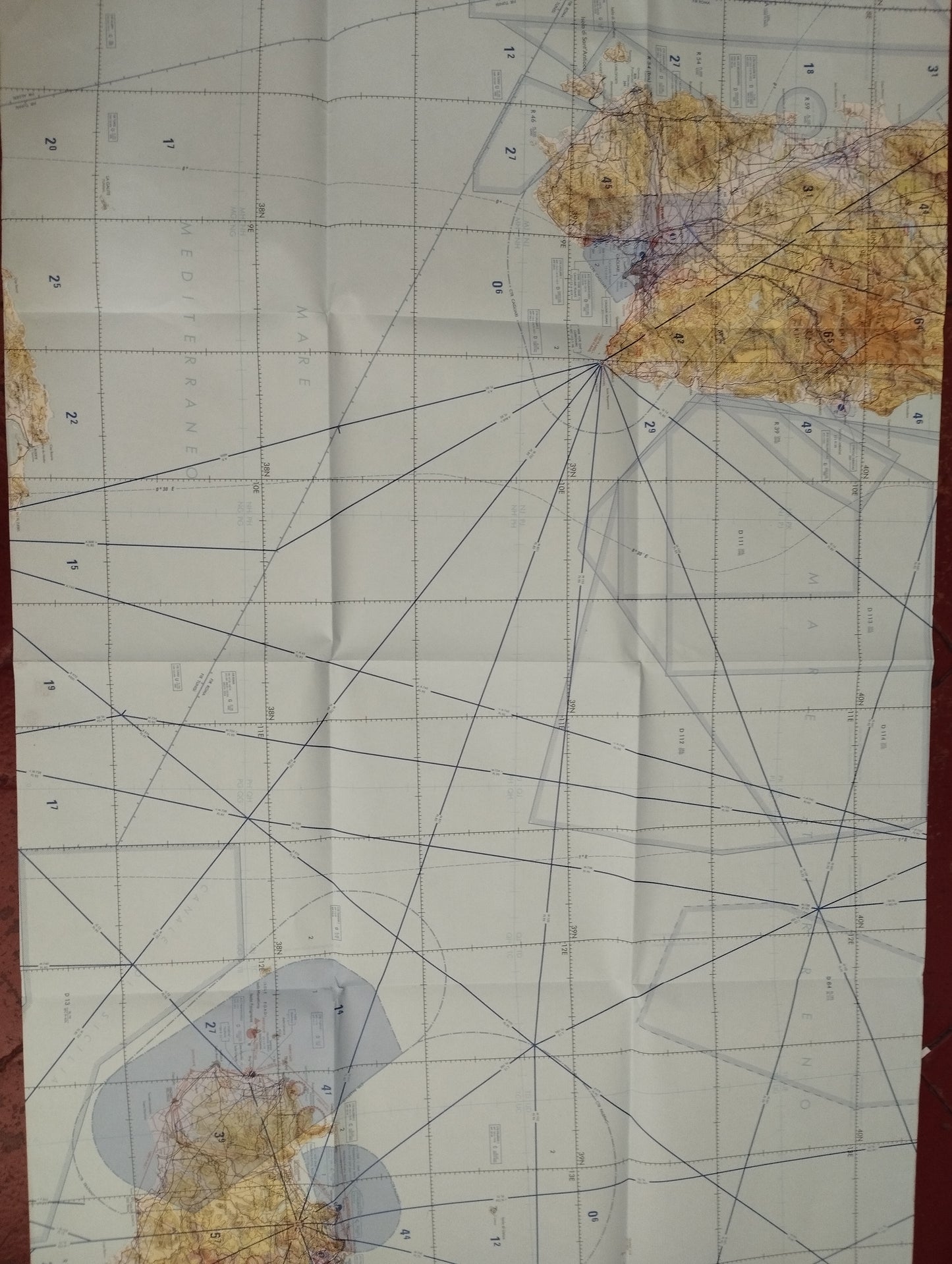 Ciga Aeronautica Militare BBQ Navigation Chart

 Scale 1:500,000