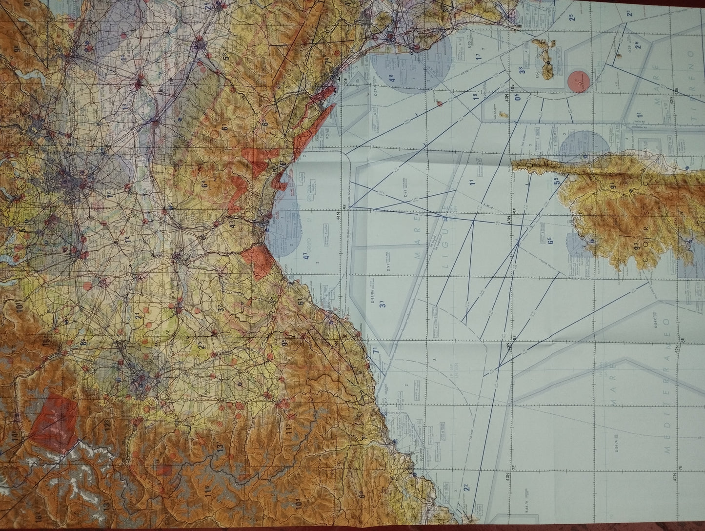 Ciga Aeronautica Militare BBQ Navigation Chart

 Scale 1:500,000