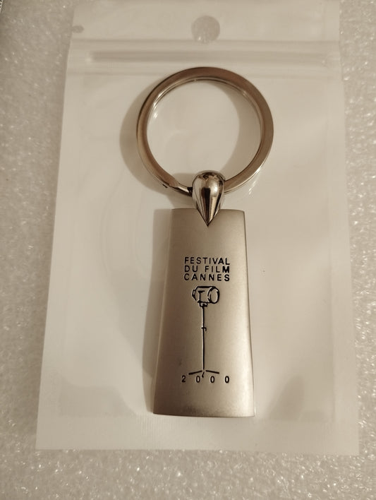 Original Cannes 2000 Film Festival key ring