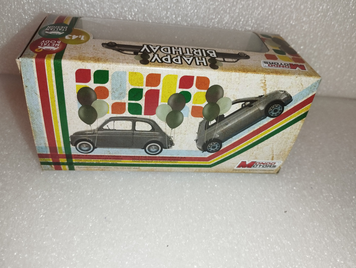 Modellino Fiat Nuova 500 Mondo Motors

Scala 1:43