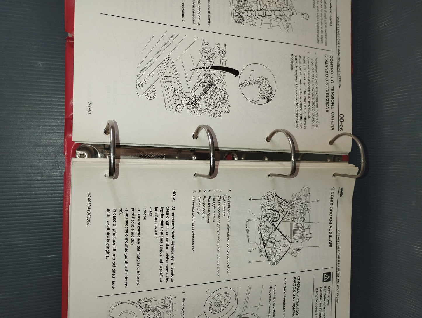 Manuale Istruzioni Per Le Riparazioni Alfa Romeo 155 Originale

1a Edizione 07/91