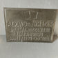 Ancient metal hunting reserve plaque

 Metalgraf DM Milan 44946

 Plate dimensions approximately 34 x 24.5 cm