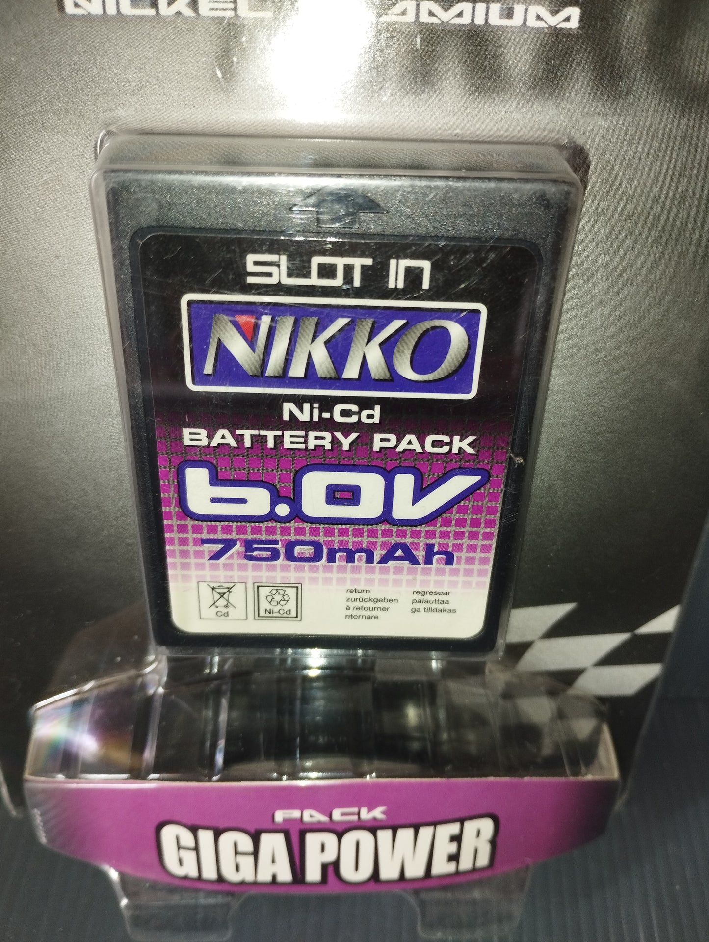 Nikko Battery 6.0V 750mAh

 Giga Power Pack