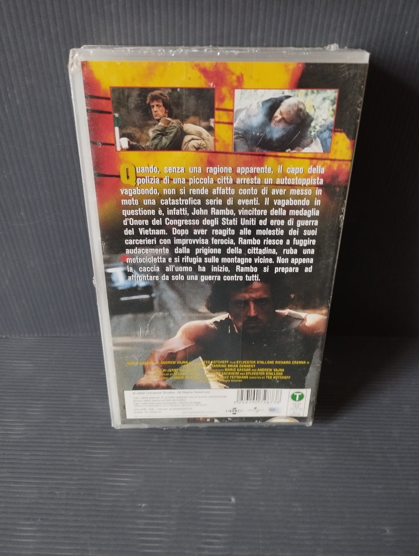 VHS Rambo First Blood