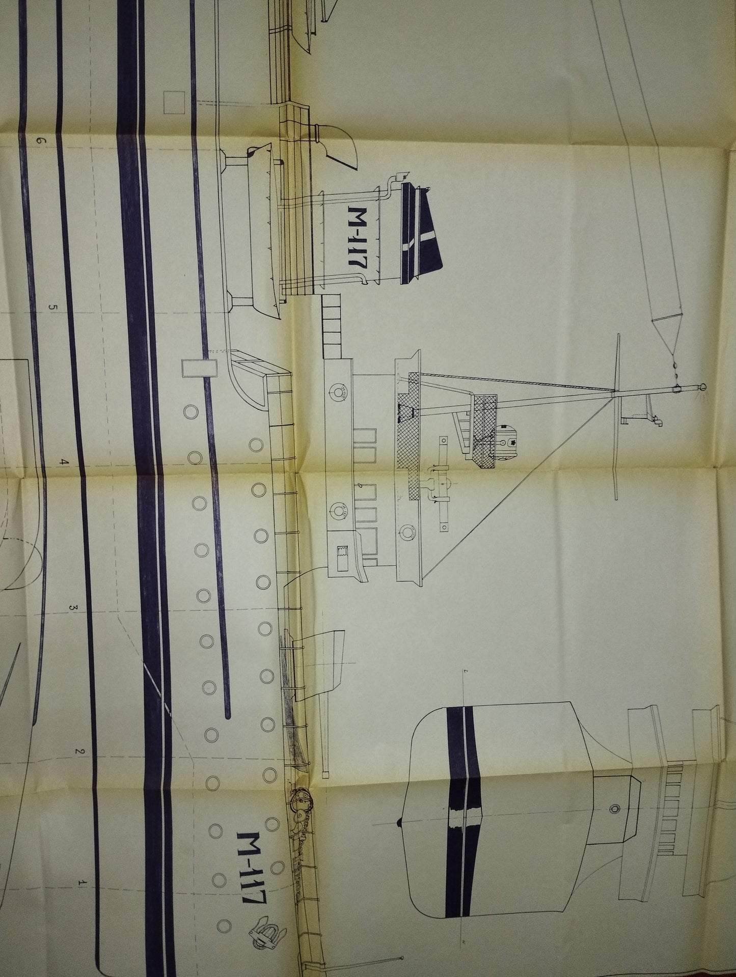 Germanic M-117 Vintage Minesweeper Drawing/Project

 Dimensions approximately 122 x 96 cm