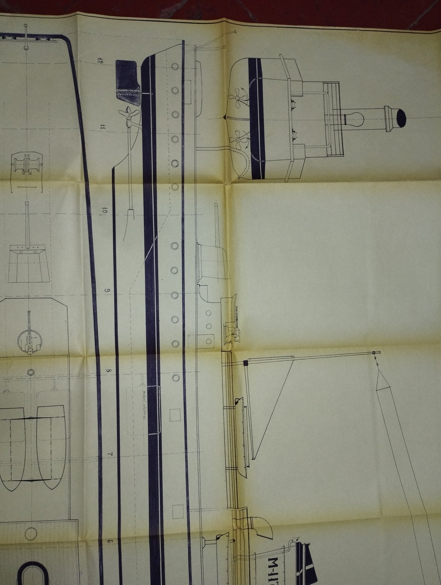 Germanic M-117 Vintage Minesweeper Drawing/Project

 Dimensions approximately 122 x 96 cm