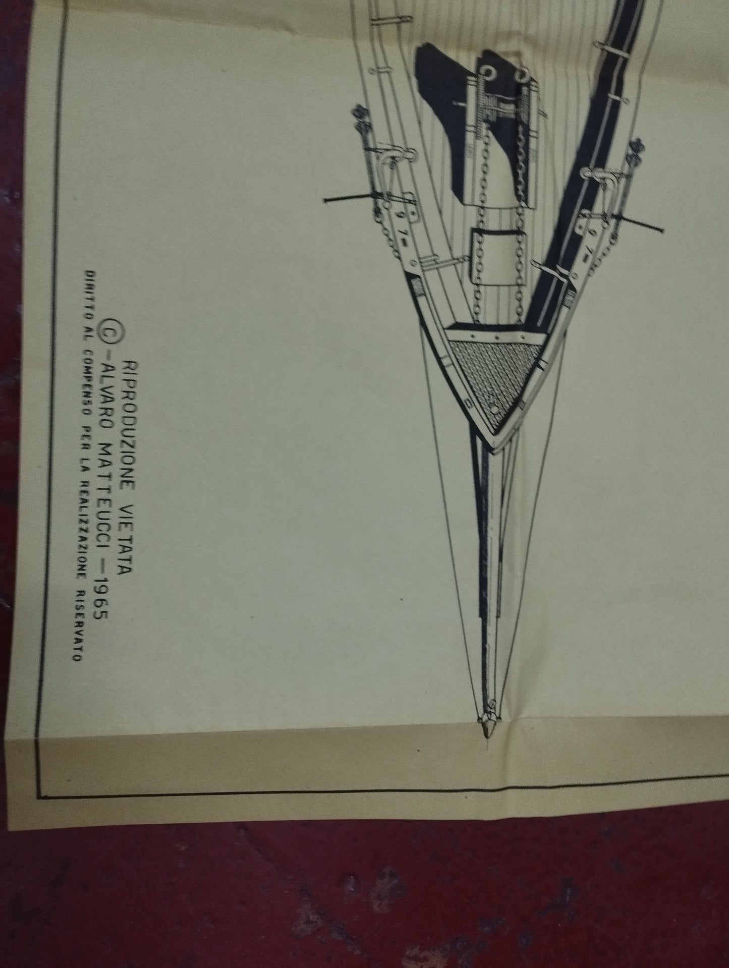 Vintage Sicily Steamer Drawing/Project

 Dimensions approximately 110 x 75 cm