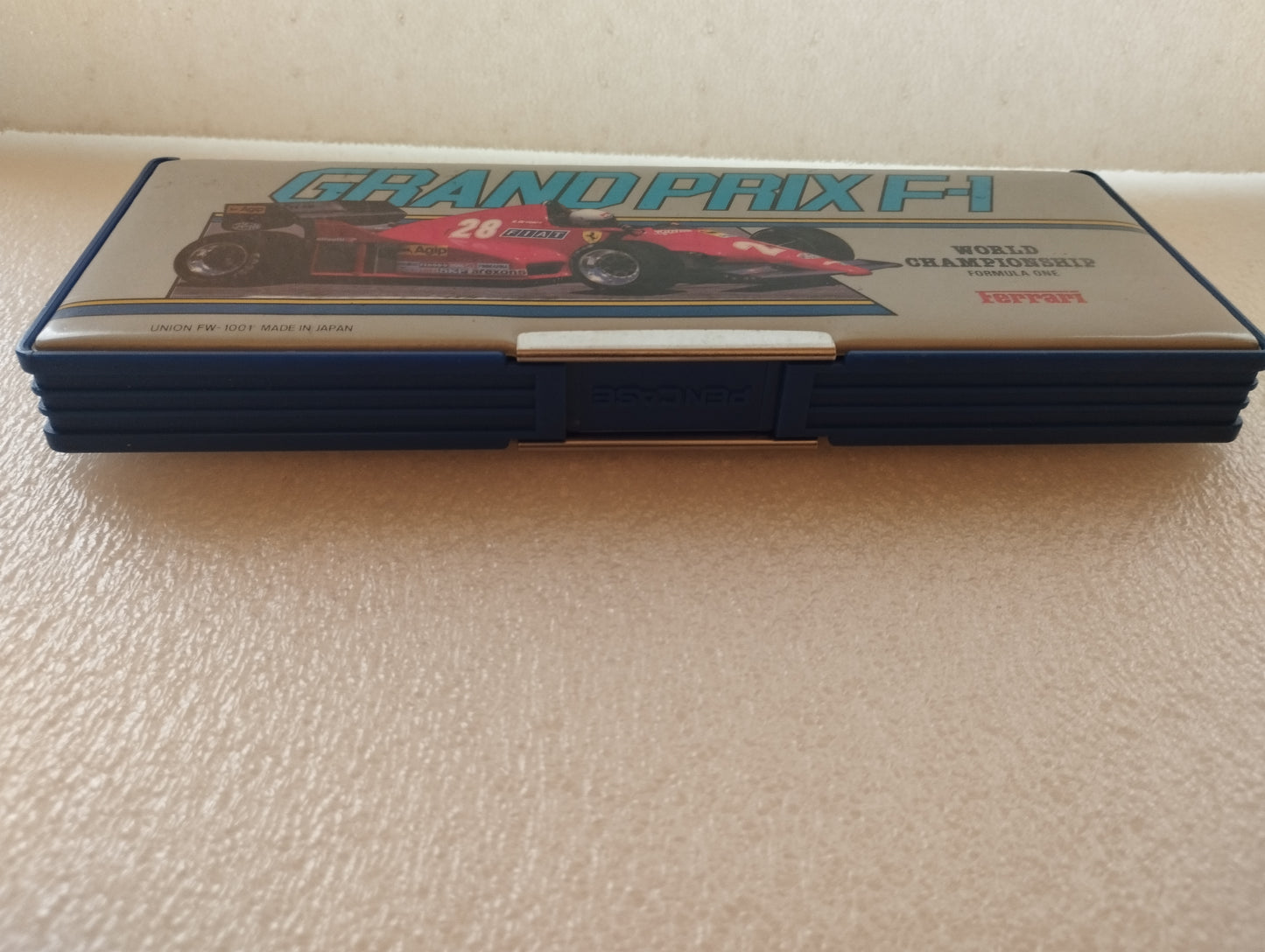 Ferrari F-1 Grand Prix pencil case

 Made In Japan

 80s