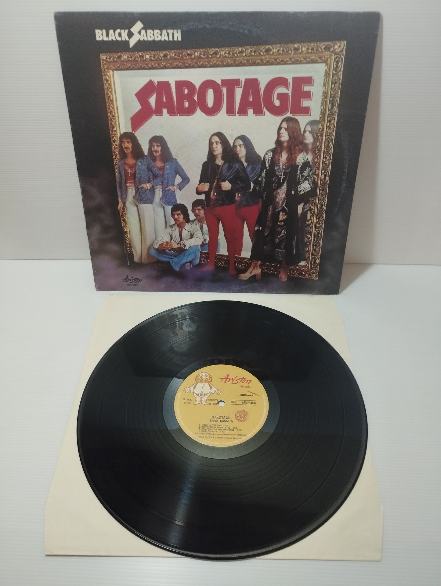 Sabotage Black Sabbath LP 33 Giri