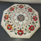 Stone Top With Inlay (marble/granite)

 Dimensions approximately 30 x 30 cm