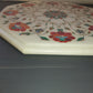 Stone Top With Inlay (marble/granite)

 Dimensions approximately 30 x 30 cm