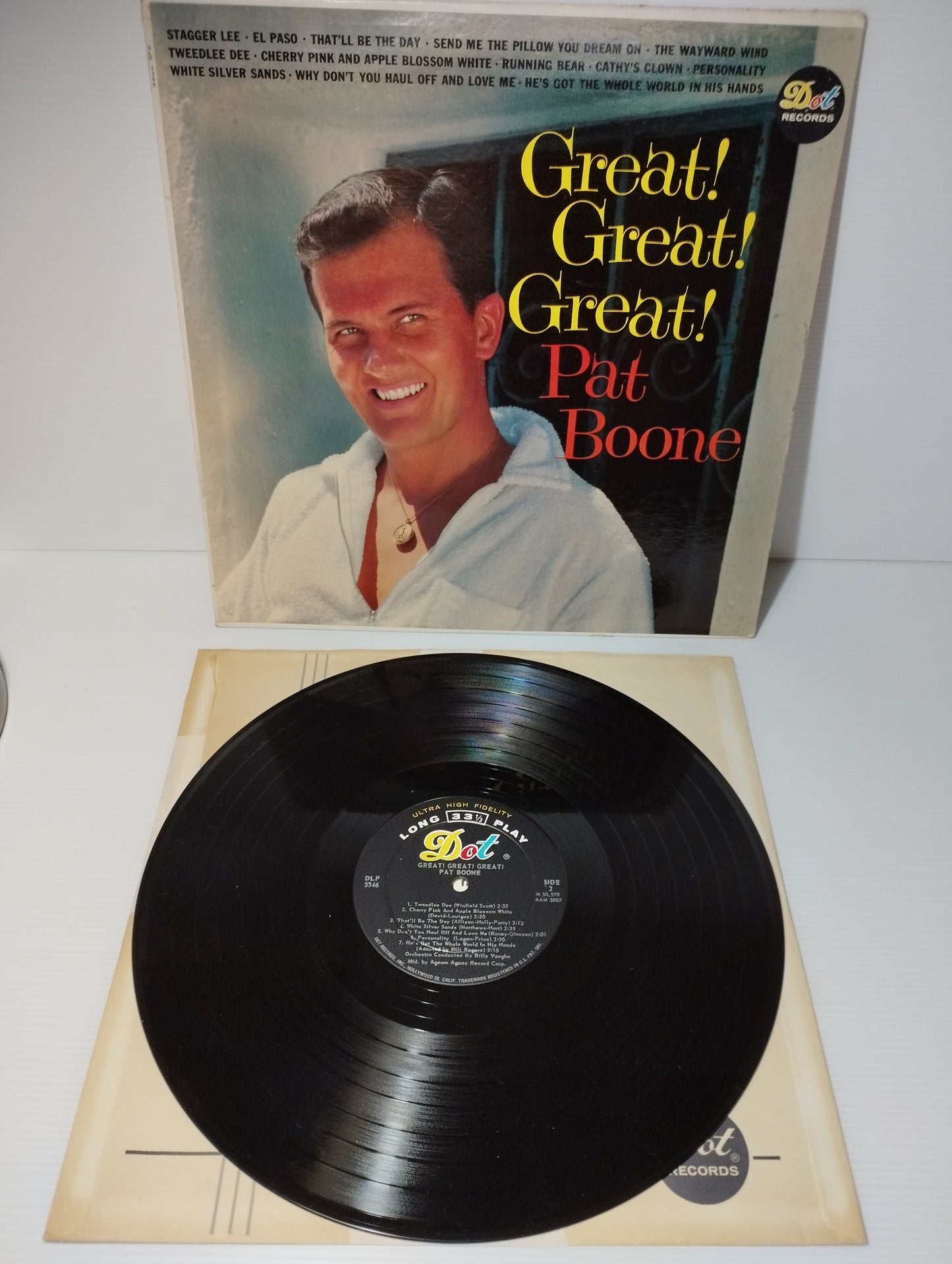 Great! Great!Great! Pat Boone LP 33 giri