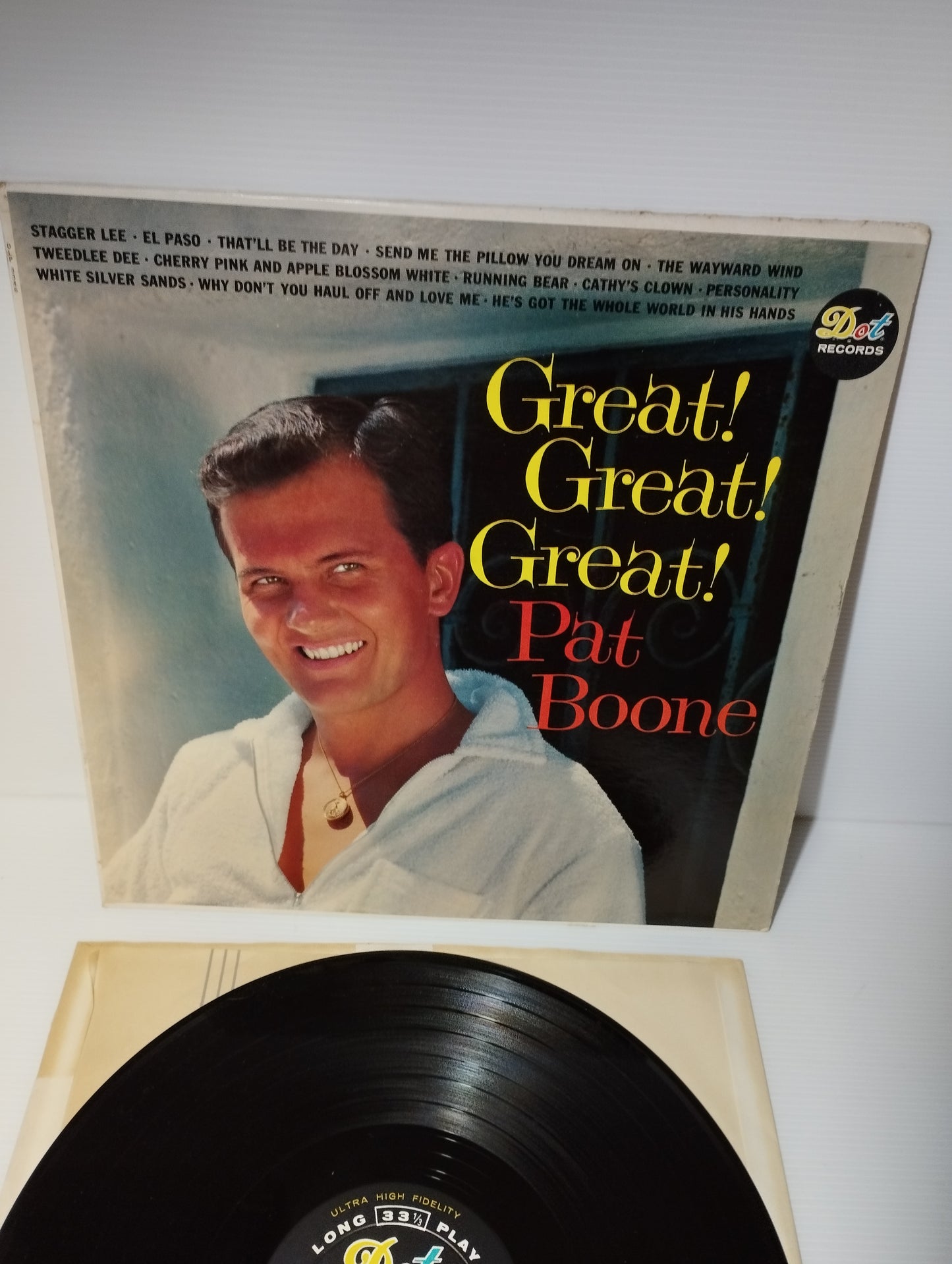 Great! Great!Great! Pat Boone LP 33 giri