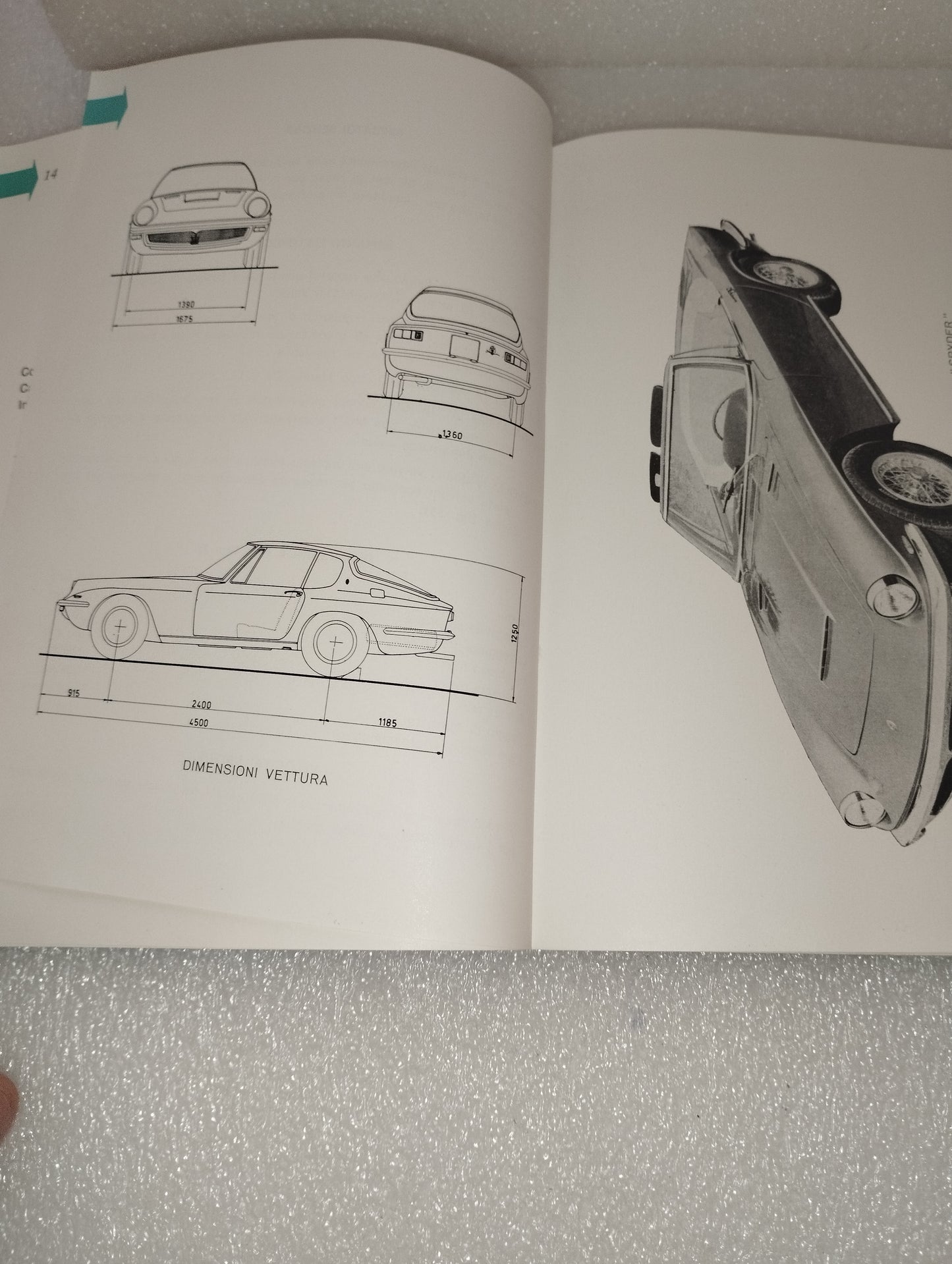 Use and maintenance manual Maserati Mistral AM 109

 Original from the 60s