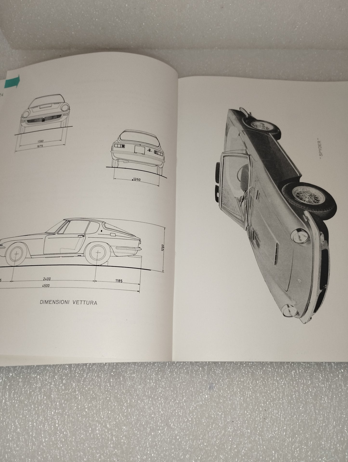 Use and maintenance manual Maserati Mistral AM 109

 Original from the 60s