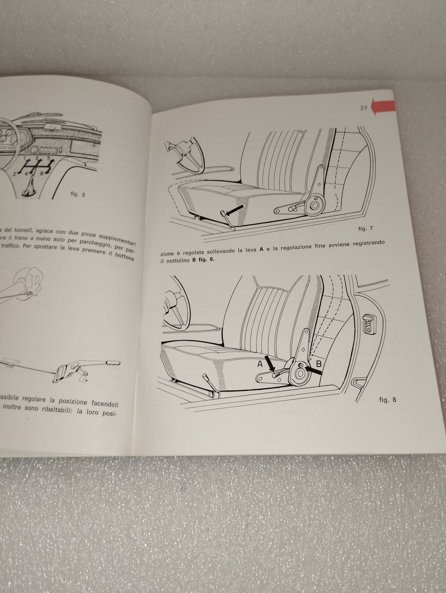 Use and maintenance manual Maserati Mistral AM 109

 Original from the 60s