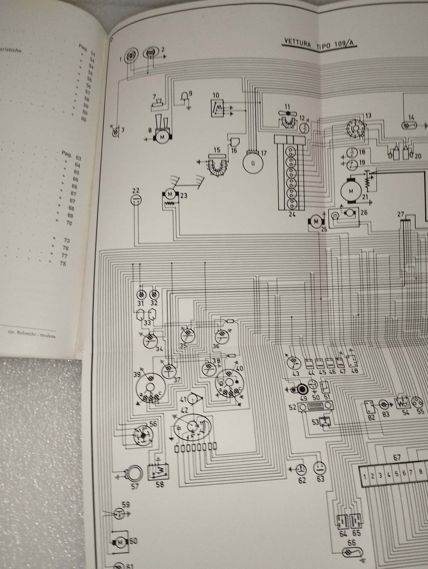 Use and maintenance manual Maserati Mistral AM 109

 Original from the 60s