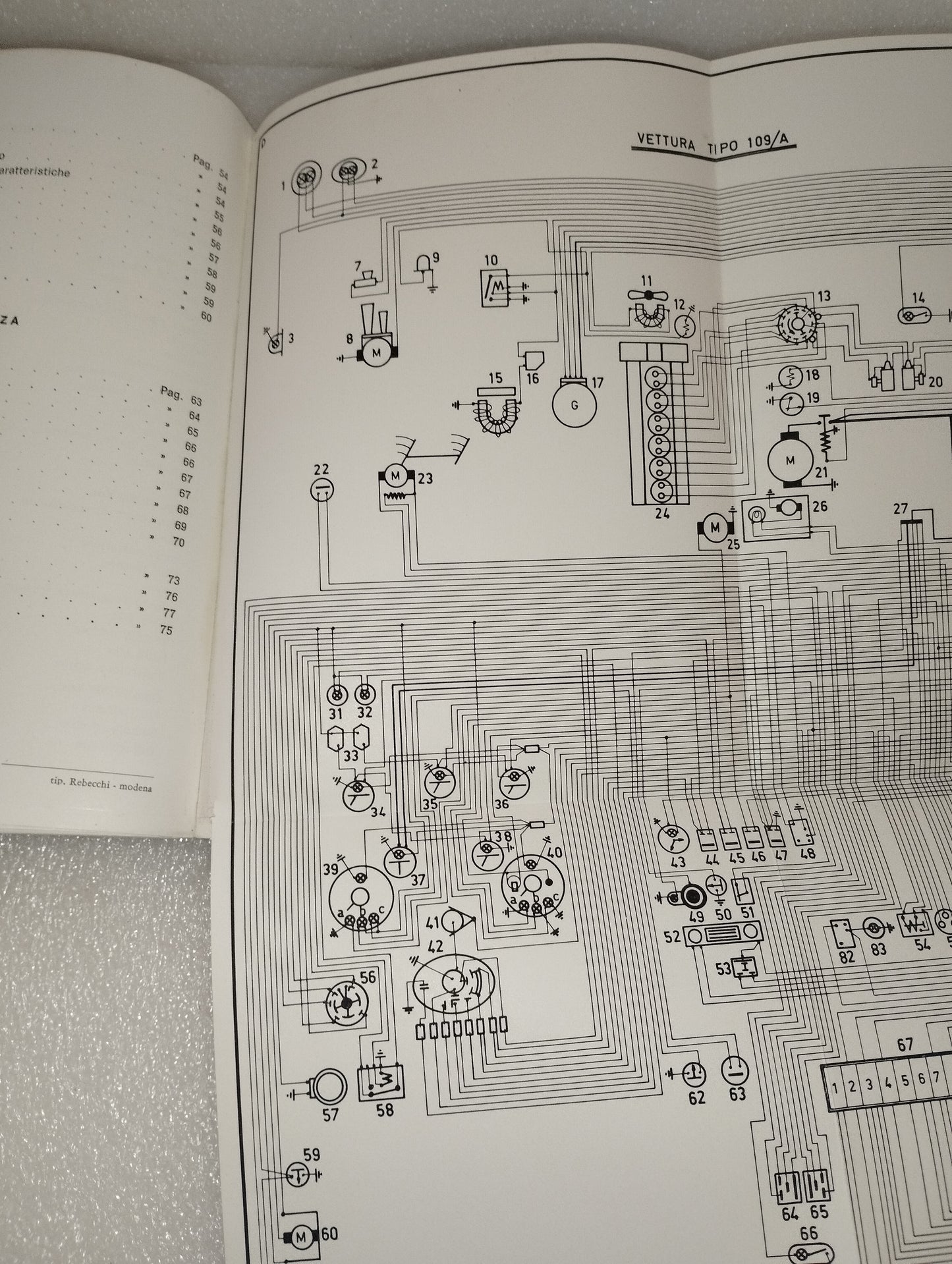 Use and maintenance manual Maserati Mistral AM 109

 Original from the 60s